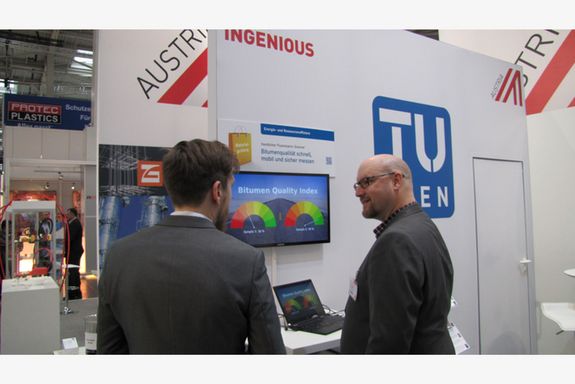 TU Wien at Hannover Messe 2017 – Btumen Scanner – 04