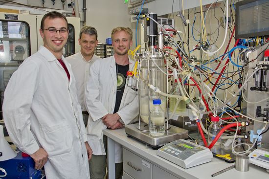 Christian Dietzsch, Christoph Herwig, Oliver Spadiut (v.l.n.r.)