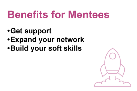 Benefits for mentees