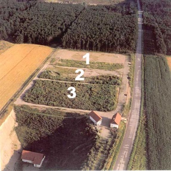 Abb. 1: Versuchsdeponie in Breitenau (Niederösterreich)