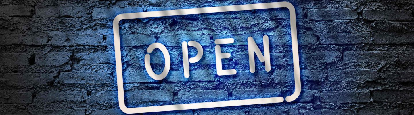 LED "OPEN"-sign