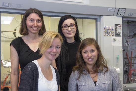 Karin Föttinger, Elisabeth Kolar, Miriam Unterlass und Bettina Baumgartner (v.l.n.r.)
