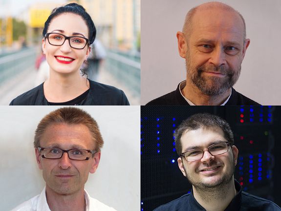 "Biointerface" wird geleitet von Miriam Unterlass, Gerhard Kahl (beide oben) und Gerhard Schütz (unten links), Florian Libisch (unten rechts) ist Leiter von "TU-D". "Biointerface" wird geleitet von Miriam Unterlass, Gerhard Kahl (beide oben) und Gerhard Schütz (unten links), Florian Libisch (unten rechts) ist Leiter von "TU-D".