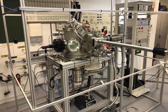 das Offaxis-Sputtersystem mit RHEED