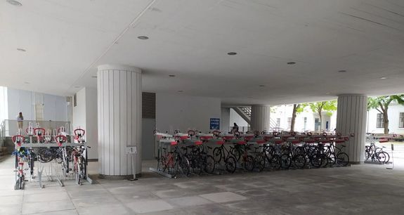 Fahrrad Doppelstockanlage