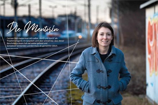 Carmen Dilch im Immobilienmagazin