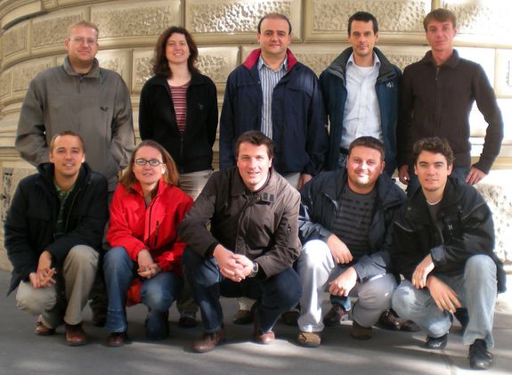 2. Reihe v.l.n.r.: Carsten Pathe, Annett Bartsch, Vahid Naeimi, Klaus Scipal, Wouter Dorigo; 1. Reihe v.l.n.r.: Stefan Hasenauer, Marcela Doubkova, Wolfgang Wagner, Zoltan Bartalis, Daniel Sabel 2. Reihe v.l.n.r.: Carsten Pathe, Annett Bartsch, Vahid Naeimi, Klaus Scipal, Wouter Dorigo; 1. Reihe v.l.n.r.: Stefan Hasenauer, Marcela Doubkova, Wolfgang Wagner, Zoltan Bartalis, Daniel Sabel
