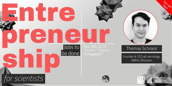 Entrepreneurship for scientists