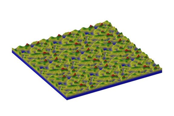 Ein Stück raue Oberfläche.