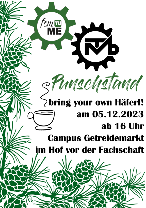 Flyer zum Punschstand