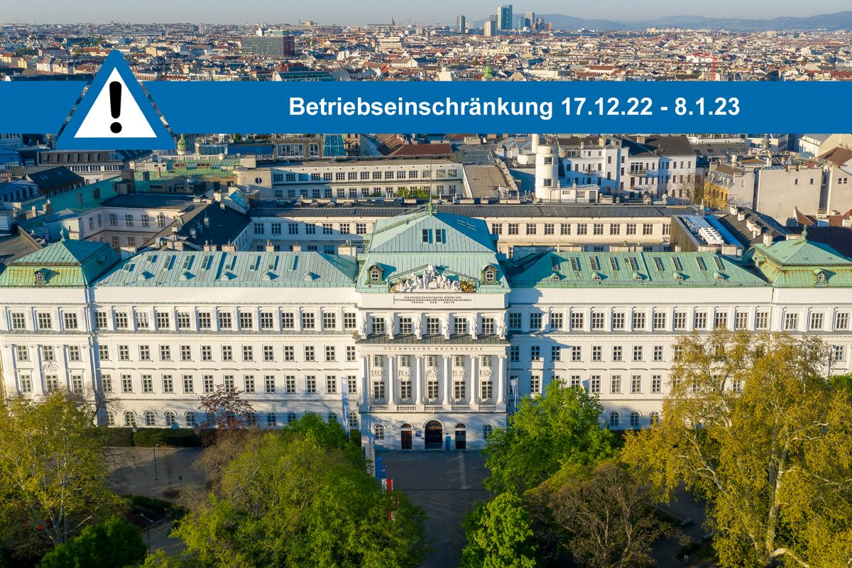 TU Wien restriction of operations TU Wien