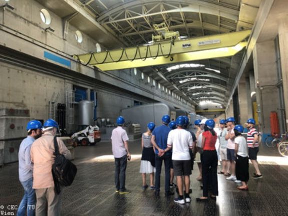 REN Students in Freudenau