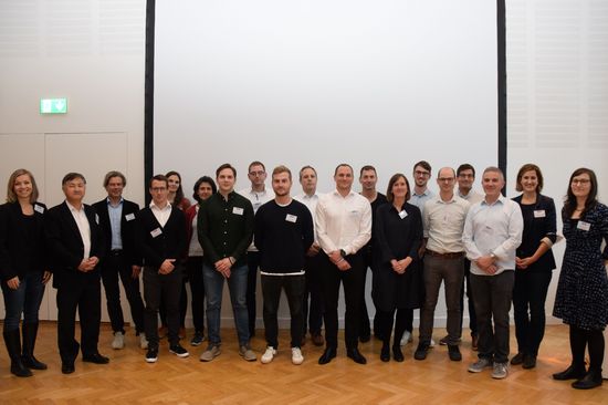 Faculty, Program Management and Students at the Welcome Reception