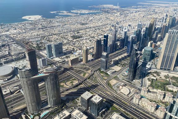 Blick vom Burj Khalifa