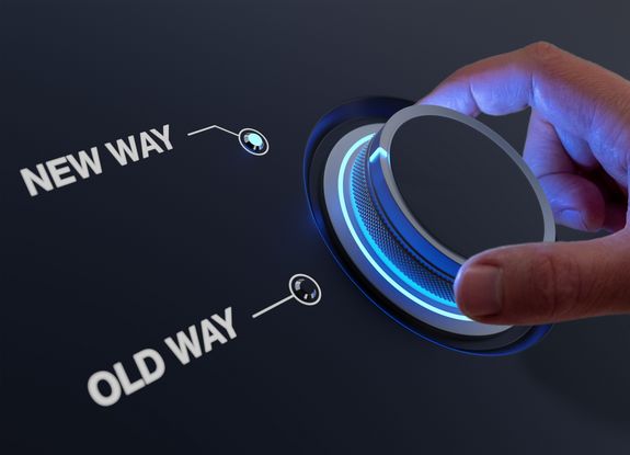 old way new way transition
