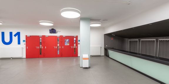 Informatikhörsaal - Garderobe