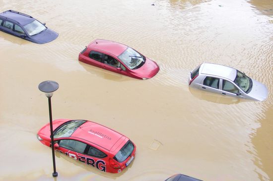 Flooding in Obrenovac (Serbia), 2014