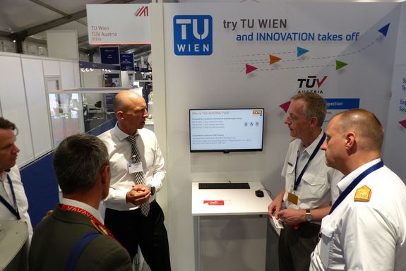 Dr. Joachim Rajek talking about the testing