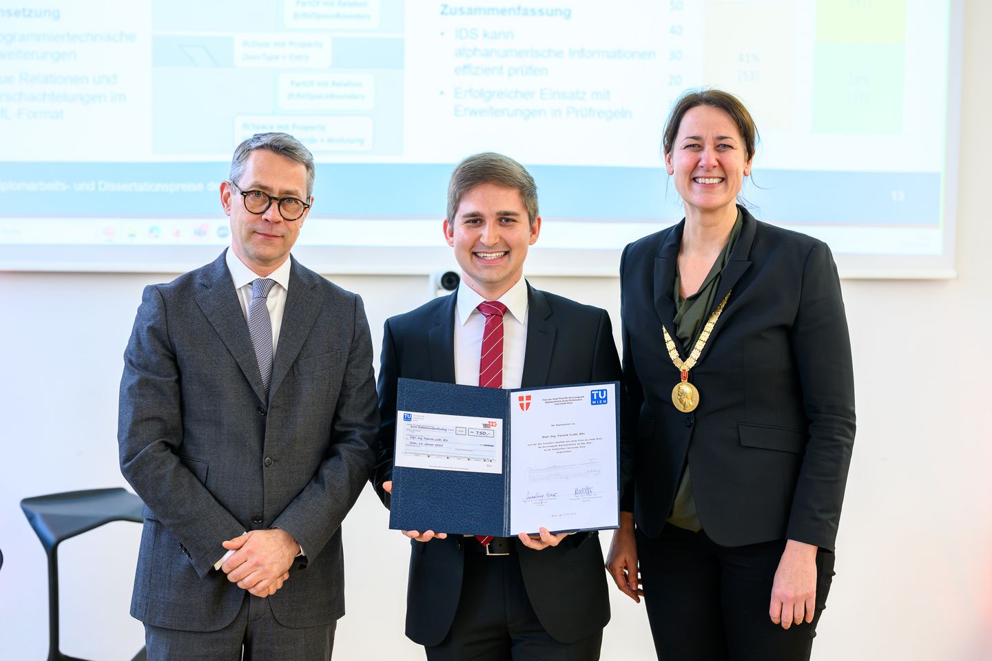 Daniel Löcker, Patrick Loibl, Jasmin Gründling-Riener