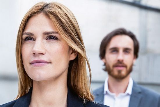 [Translate to English:] Frau und Mann