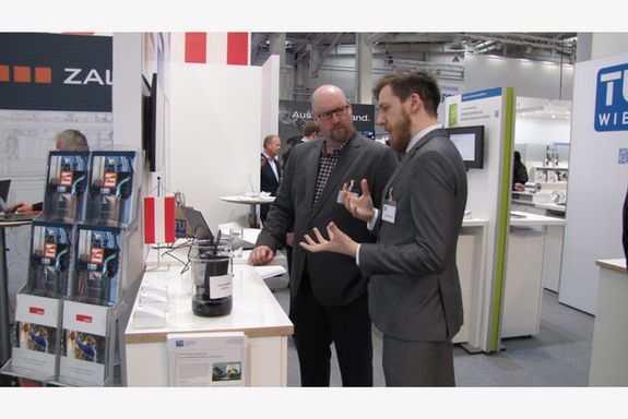 TU Wien at Hannover Messe 2017 – Btumen Scanner – 02