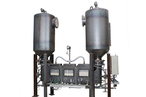 Dynamischer Hochtemperaturwärmespeicher der TU Wien für Abwärme von 400 bis 800°C