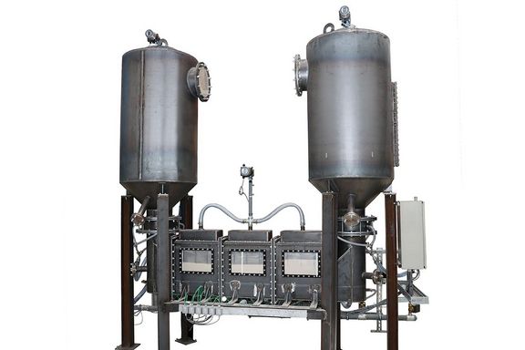 Dynamic high-temperature heat storage of the TU Vienna for waste heat from 400 to 800°C