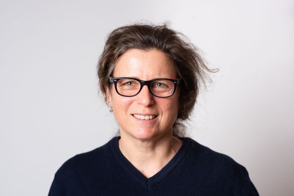 Christine Hohenbüchler Portrait photo of Christine Hohenbüchler on the white background