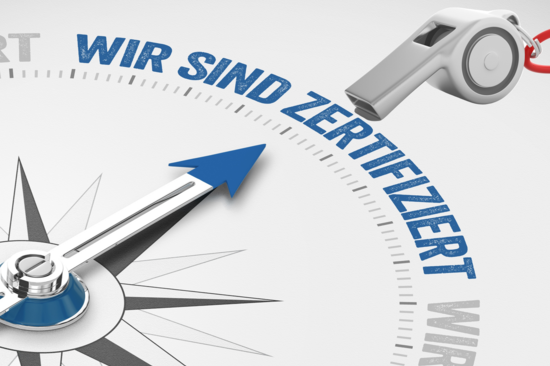 Wir sind Zertifiziert