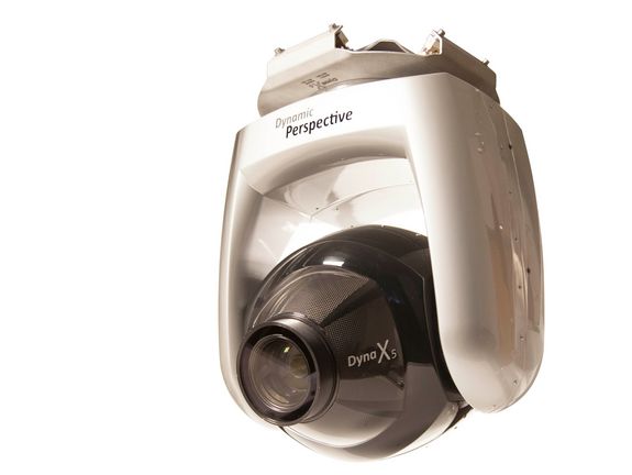 [Translate to English:] Ausgefeiltes mechatronisches Design und High-Tech-Regelung des Kamera-Gimbals ermöglichen höchste Präzision in der Kameraführung selbst auf kleinen und leichten Fluggeräten. [1]