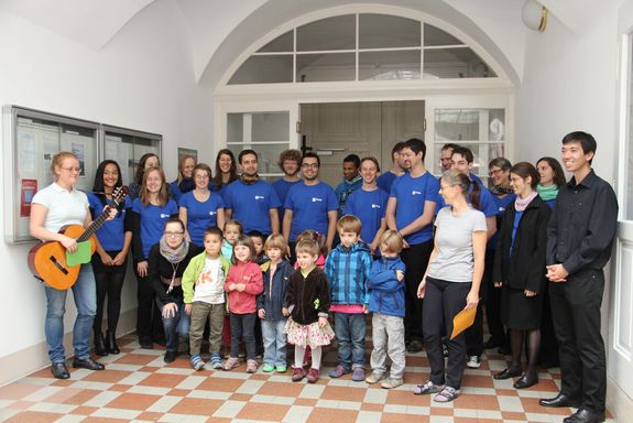 Musik von Groß und Klein: TU Chor mit Nachwuchs Musik von Groß und Klein: TU Chor mit Nachwuchs
