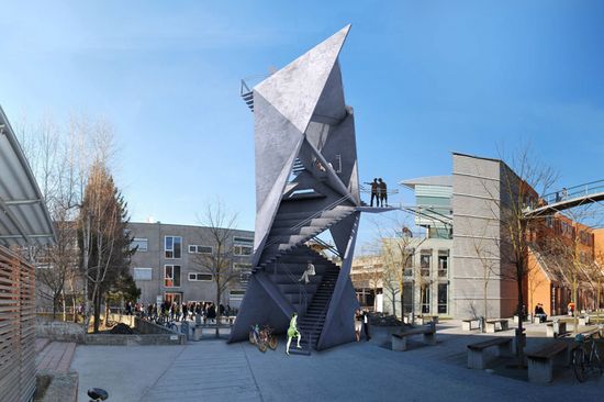 Platz 1 2010: Freefolding Upwards