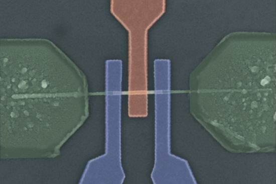 microscope picture of the transistor