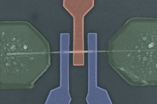 microscope picture of the transistor