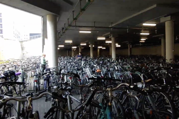 Radparkplatz