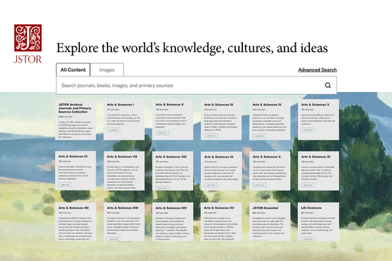 JSTOR platform