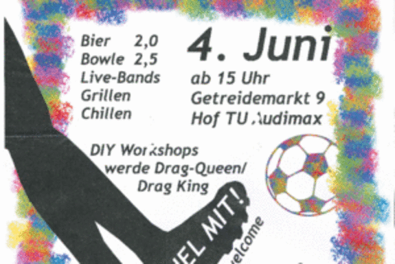Flyer Frauenfussballfest