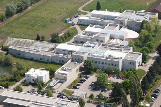 Luftbild des IFA in Tulln