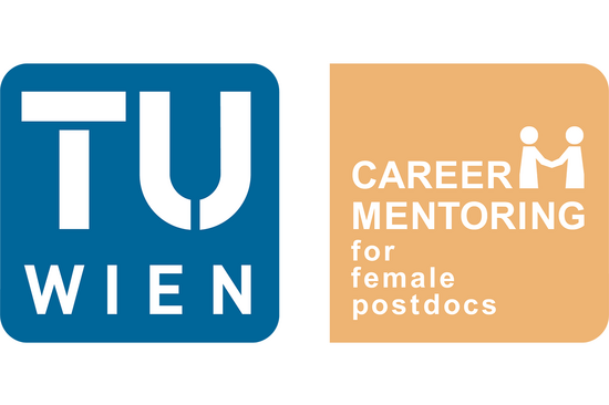 Tu Logo and Logo Career Mentoring for female postdocs