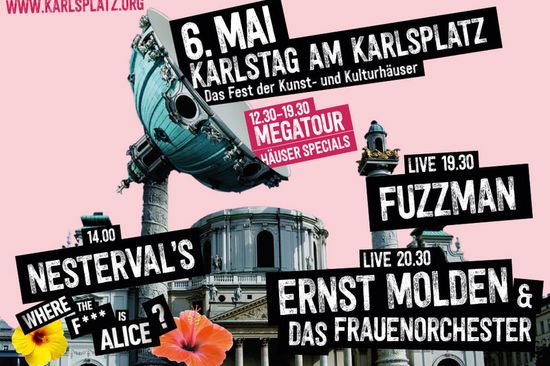 Plakat "Karlstag am Karlsplatz"
