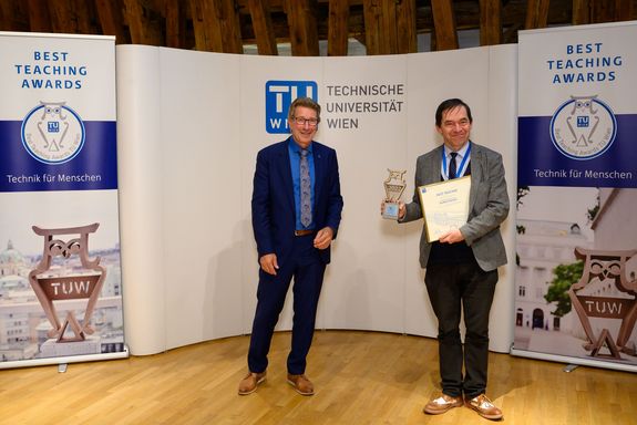 Best Teacher Herbert Balasin (Fakultät für Physik)