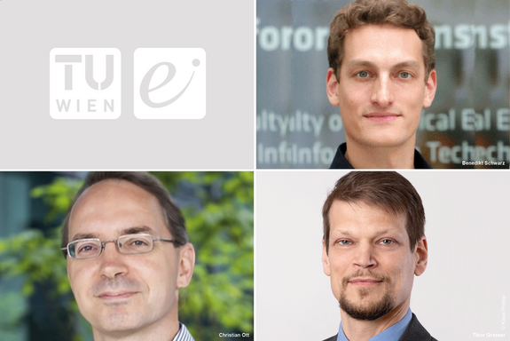 Benedikt Schwarz, Christian Ott und Tibor Grasser