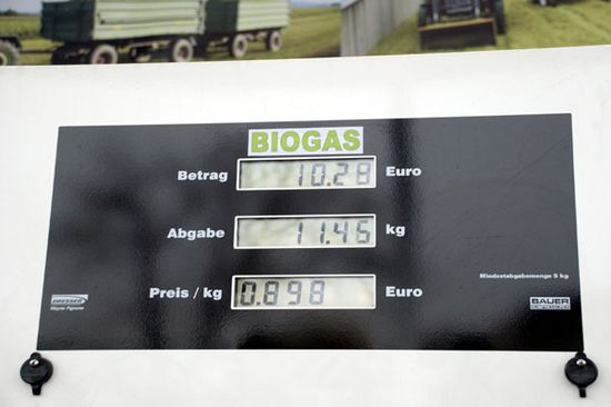 Biogas-Tankstelle ©Stefan Hiller, AGRAR PLUS