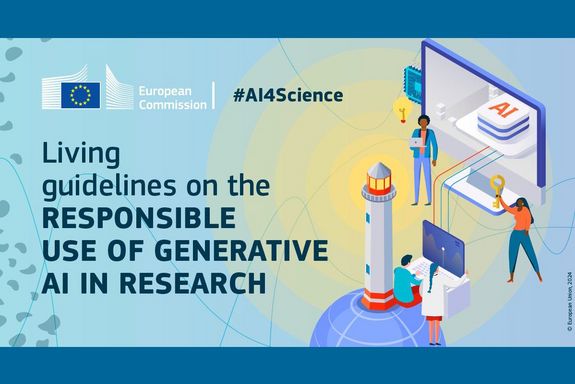 Flyer EU Leitlinien generative KI in der Forschung