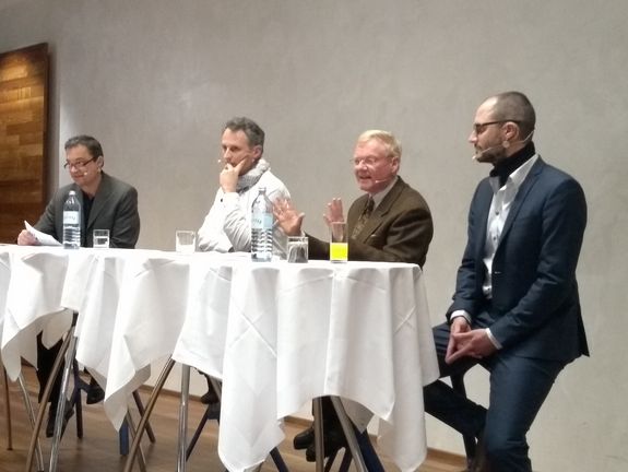 From left to right: Norbert Fiala, Johann Fellner, Werner Brenner and Florian Rudroff