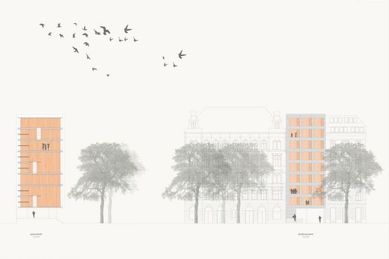 Baulücke in der Rechten Wienzeile