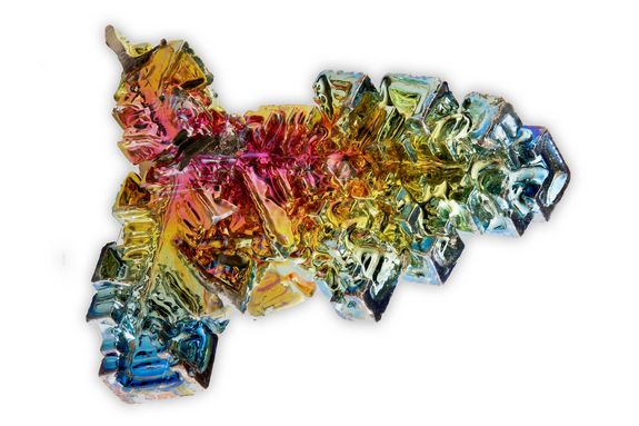 Ein synthetischer Bismuth-Kristall
