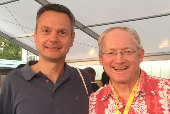 Portätfoto von zwei Herren