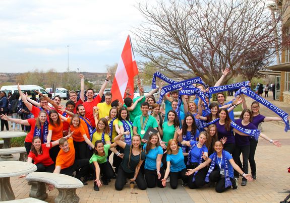 Gruppenfoto des TU-Chors