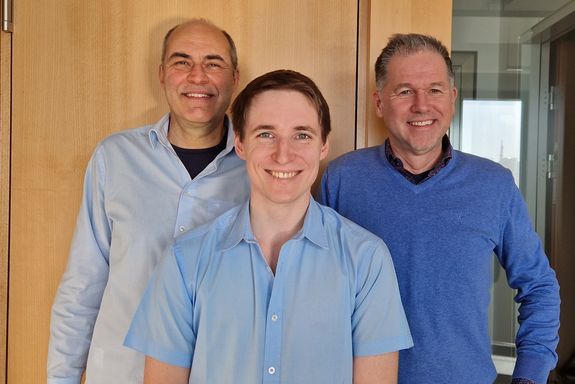 drei Personen an der TU Wien